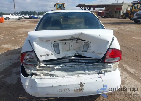 2002 Nissan Sentra Gxe из США, поврежденный, VIN 3N1CB51D32L672293